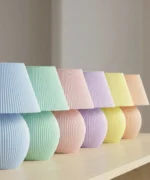 Pleated Table Lamp